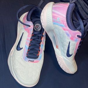 Nike Court Zoom NXT Glacier Blue Team Orange 2022
